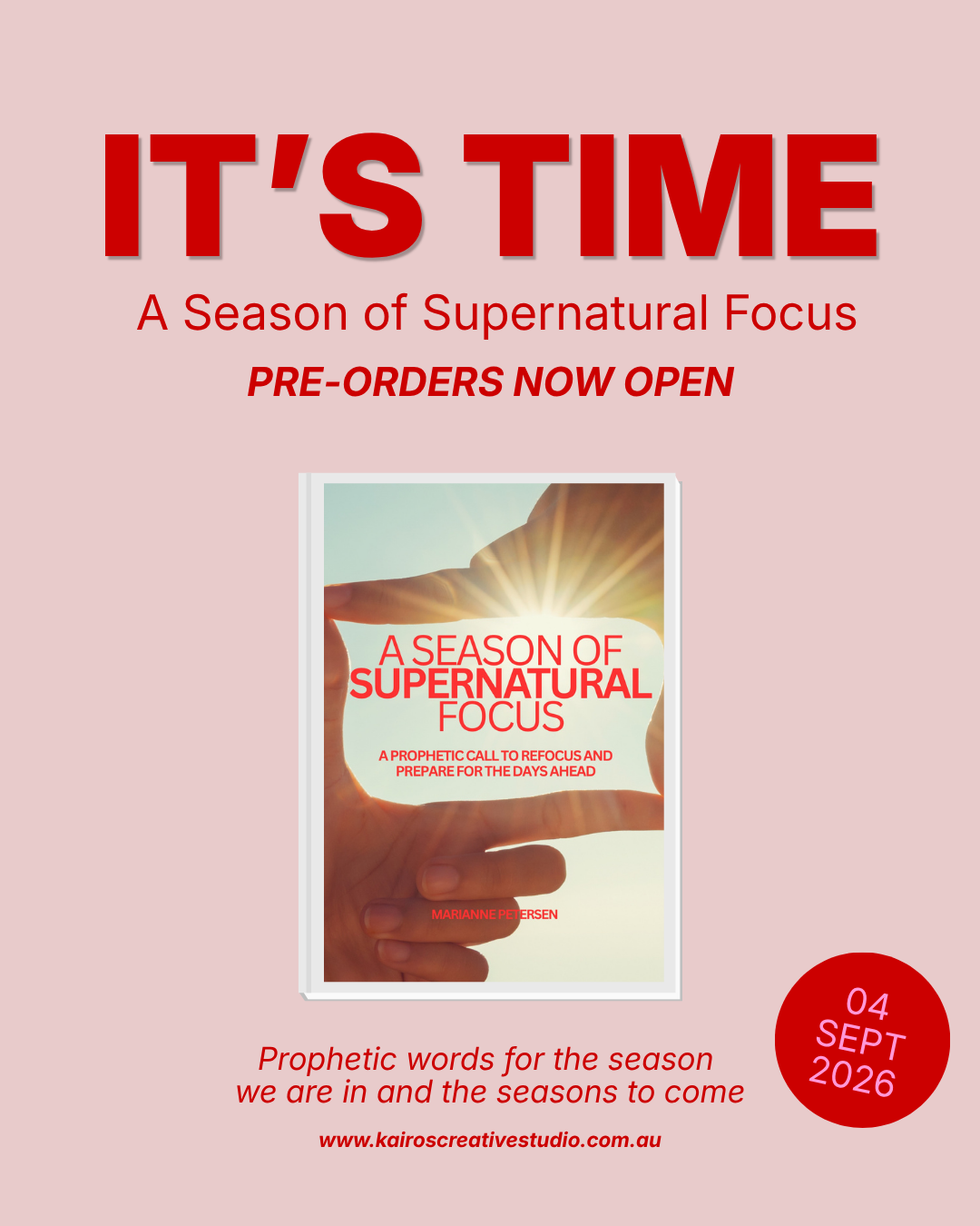PRE-ORDER - A Season of Supernatural Focus