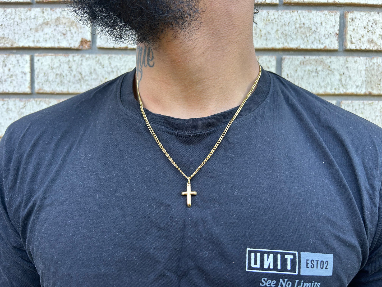 Victorious Cross Necklace