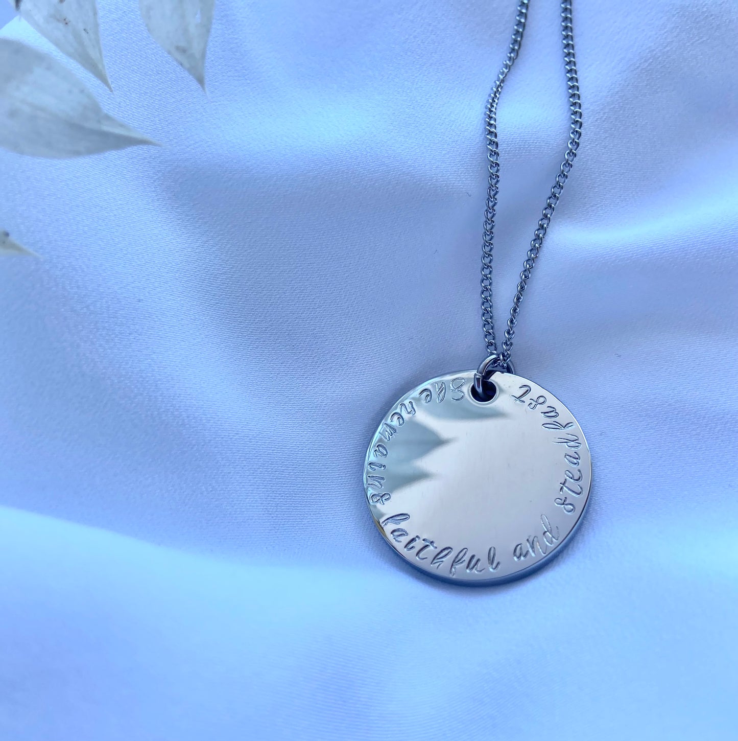 Steadfast Medallion Necklace
