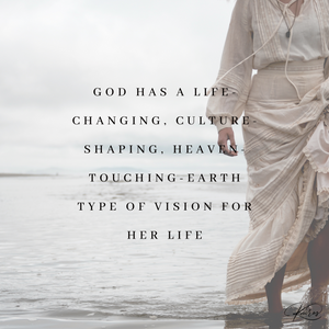 What type of prophetic vision does God have for me?