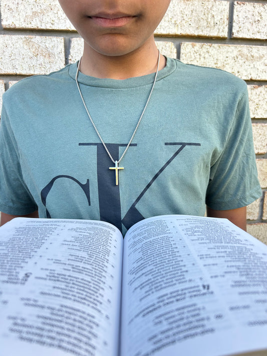 Man of Valor Cross Necklace