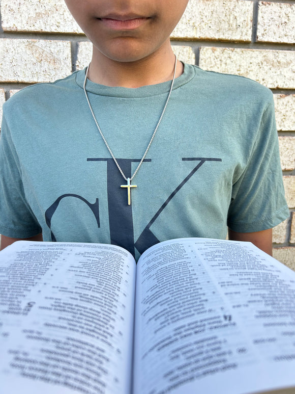Man of Valor Cross Necklace