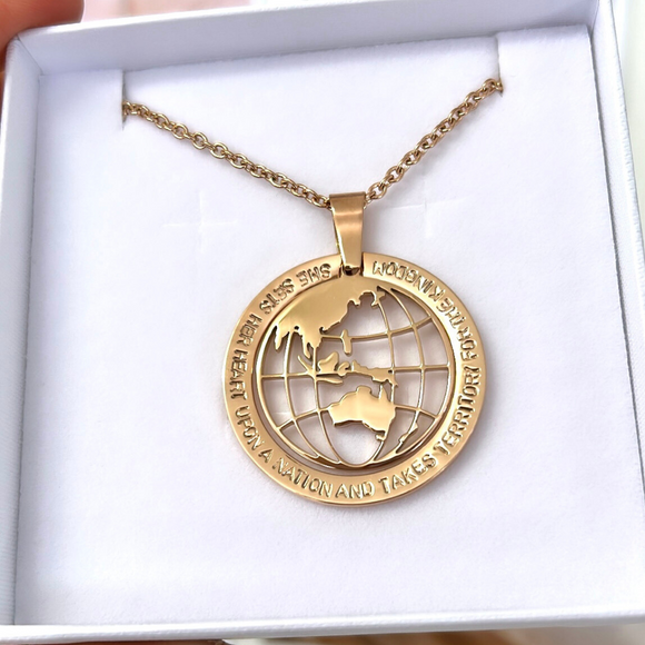 Globe Necklace (Most Popular)