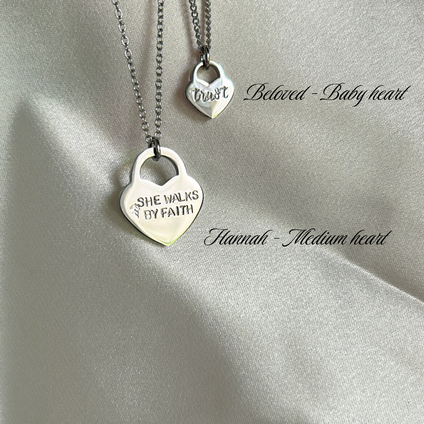 Beloved Necklace (Baby Heart)