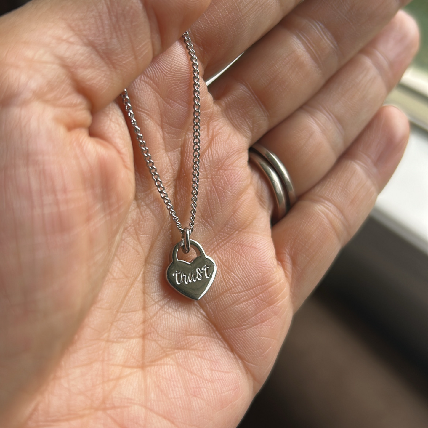 Beloved Necklace (Baby Heart)