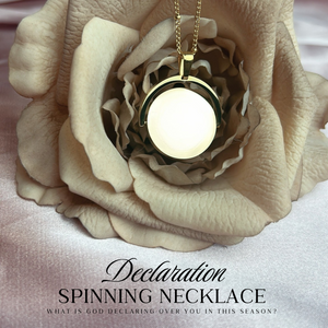 Declaration Spinning Necklace