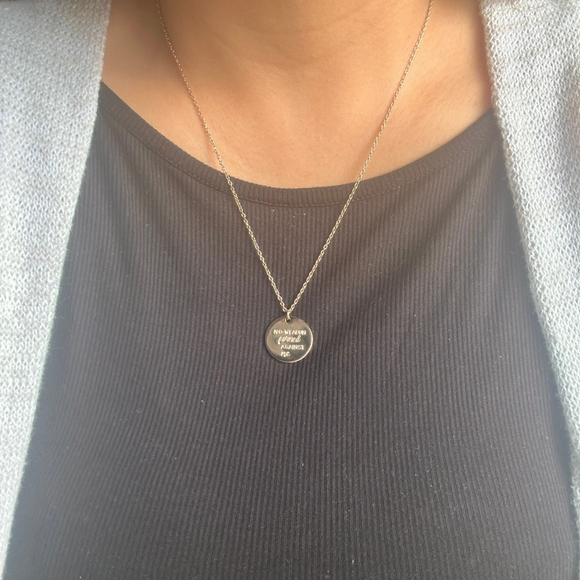 No Weapon Necklace