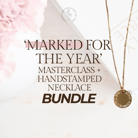 'Marked For the Year' Live Masterclass + Necklace Bundle