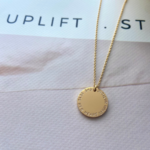 She Sets Her Heart on Nations Necklace
