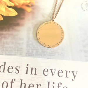 Behold I am doing a New Thing Necklace