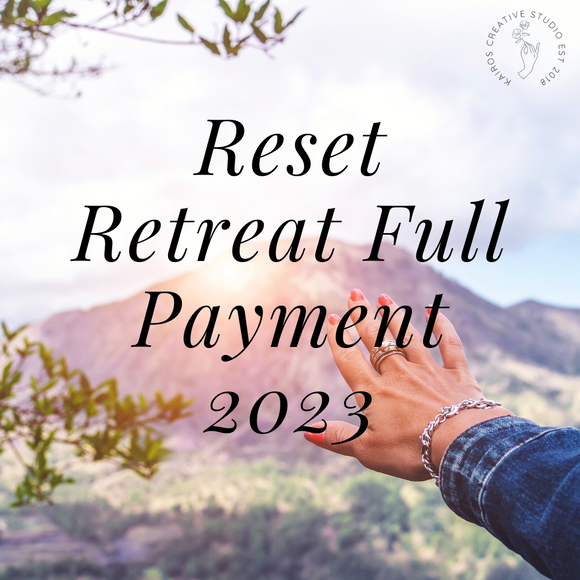 Reset Retreat 2023 (Full Payment Option)