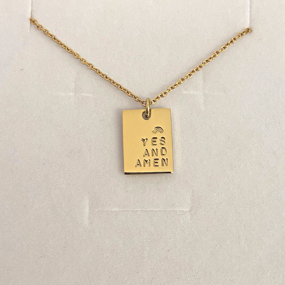 Yes and Amen Necklace