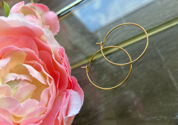‘Eternity’ Hoop Earrings