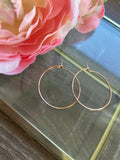 ‘Eternity’ Hoop Earrings