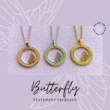 Surrender Butterfly Necklace